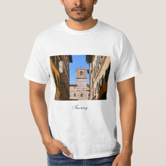 Cortona. Italië. Toscane T-shirt (Voorkant)