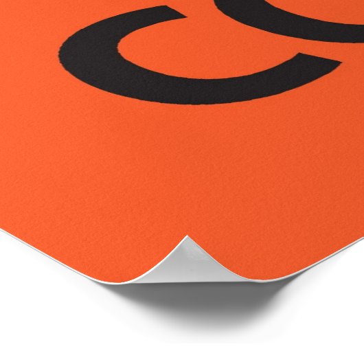 Cortona Scooter-Poster Poster (Hoek)