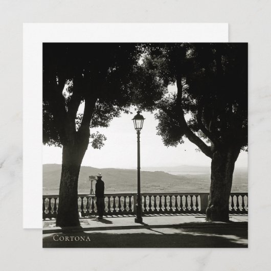 Cortona Tuscany Italië (Voorkant / Achterkant)