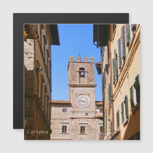 Cortona Tuscany Italië (Voorkant / Achterkant)