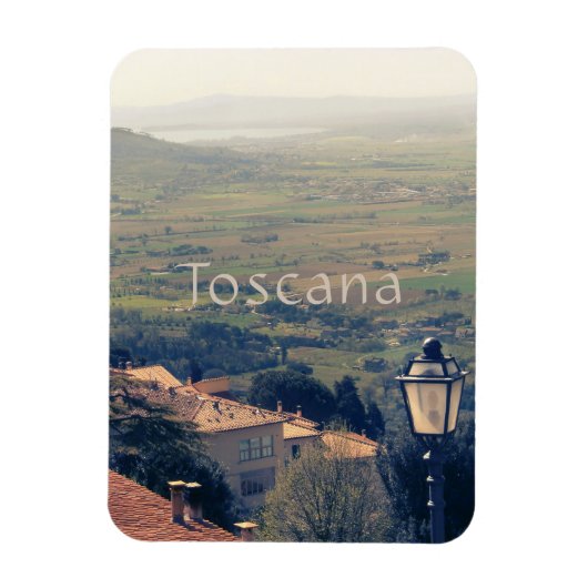 Cortona Tuscany Italië Magneet (Verticaal)