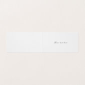 Cortona Tuscany Italië Visitekaartje (Binnenkant ongevouwen)