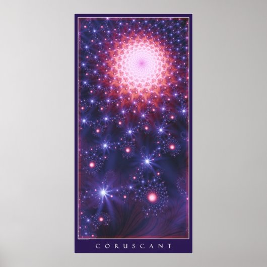 Coruscant Poster (Voorkant)