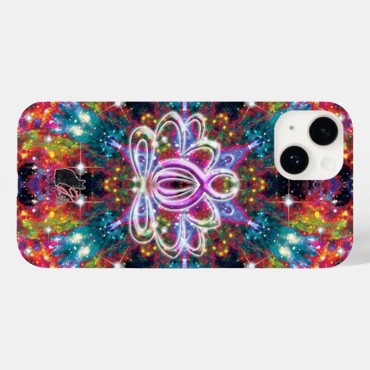 Coruscatie Zen Lotus Case-Mate iPhone Case (Achterkant (horizontaal))