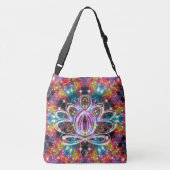 Coruscatie Zen Lotus Crossbody Tas (Achterkant)