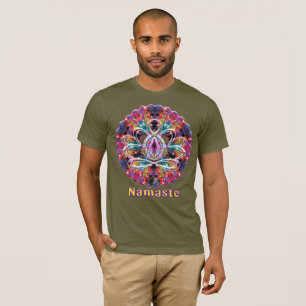 Coruscatie Zen Lotus Namaste T-shirt