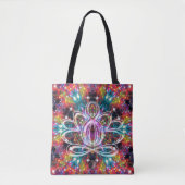 Coruscatie Zen Lotus Tote Bag (Voorkant)