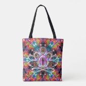 Coruscatie Zen Lotus Tote Bag (Achterkant)