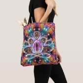 Coruscatie Zen Lotus Tote Bag (Dichtbij)