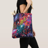 Coruscation Star Field Canvas tas (Dichtbij)