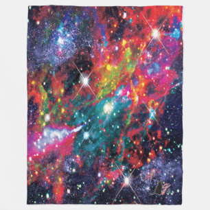 Coruscation Star Field Fleece Blanket Deken