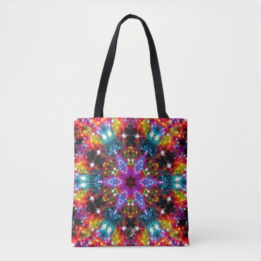 Coruscation Stellar Kaleid Tote Bag (Voorkant)