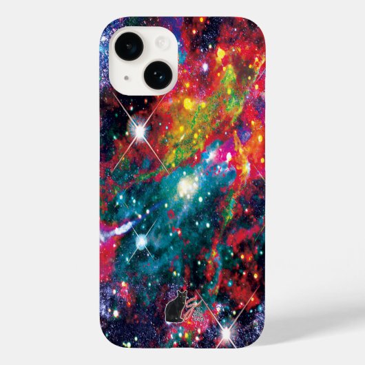 Coruscation Sterrenveld Phonehoes Case-Mate iPhone Case (Achterkant)