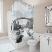 Corvair Avenue Shower Curtain Douchegordijn (In situ)