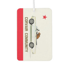 Corvair Community California EM flag Luchtverfrisser