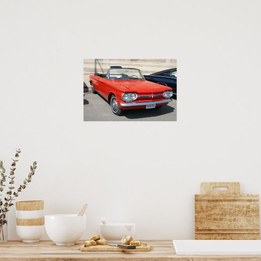 Corvair converteerbaar poster (Keuken)