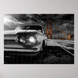 Corvair Dode Zielen San Francisco Poster