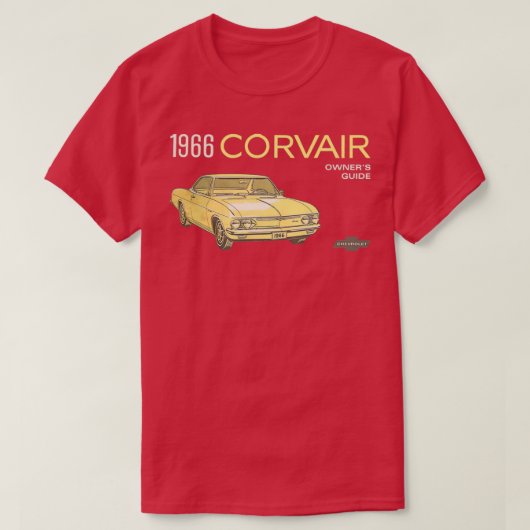 CORVAIR EIGENERS-GUIDE T-SHIRT (Design voorkant)