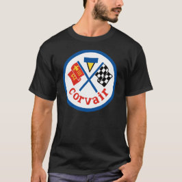 Corvair  patchkleur op donkere T-shirt