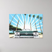 Corvair Pop Art Canvas Afdruk (Voorkant)