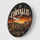 Corvallis Oregon Grote Klok (Hoek)