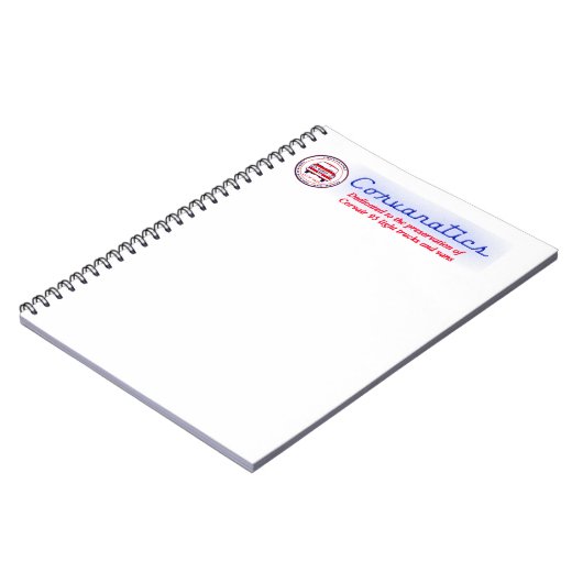 Corvanatics Journal Notitieboek (Linkerzijde)