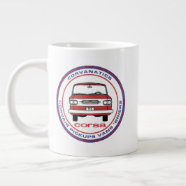 Corvanatics Jumbo Coffee Mok