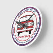 Corvanatics-klok Ronde Klok (Hoek)