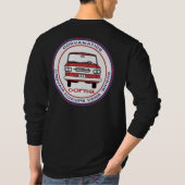 Corvanatics Mannen Lange T-shirt met lange mouwen (Achterkant)