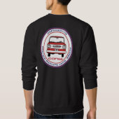 Corvanatics Mannen Sweatshirt in Colors (Achterkant)