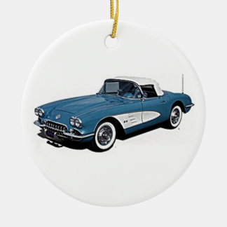 CORVET/MERRY CHRISTMAS OP ACHTERKERAMISCHE ORNATIE KERAMISCH ORNAMENT