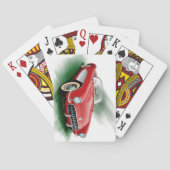 Corvette 1957 speelkaarten (Achterkant)