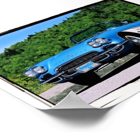 Corvette 1961 poster (Hoek)