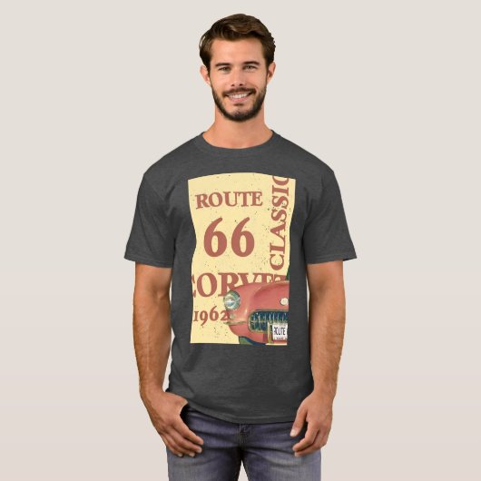 Corvette 1962 t-shirt (Voorkant volledig)