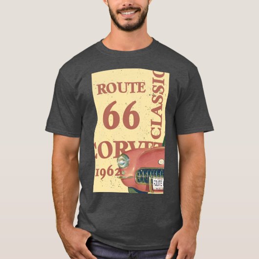 Corvette 1962 t-shirt (Voorkant)