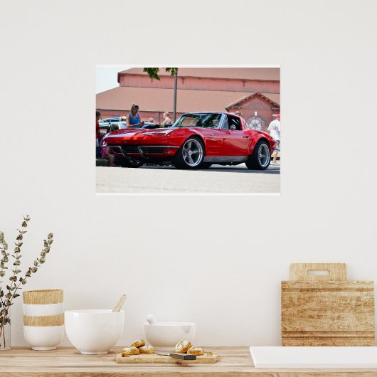 Corvette 1964 poster (Keuken)