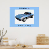 Corvette 1966 poster (Keuken)