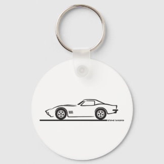 Corvette 1970-72 sleutelhanger