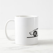 Corvette 1973 koffiemok (Links)