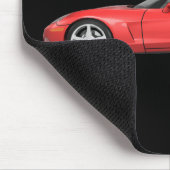 Corvette 2008: Sportauto: Rode afwerking: Muismat (Hoek)