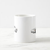 Corvette 2008: Sportauto: Witte afwerking: Koffiemok (Center)