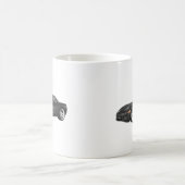 Corvette 2008: Sportauto: Zwarte afwerking Koffiemok (Center)