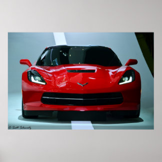 Corvette 2014 poster