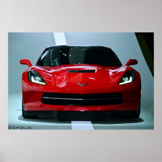 Corvette 2014 poster (Voorkant)