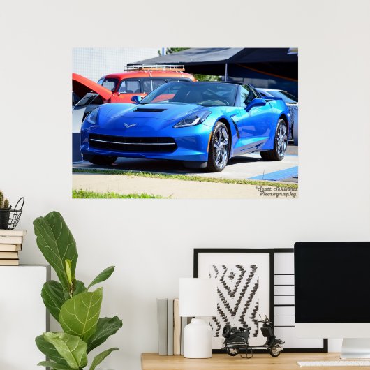 Corvette 2014 poster (Thuiskantoor)