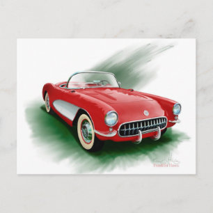 Corvette Briefkaart