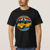 Corvette c7 auto t-shirt (Voorkant)