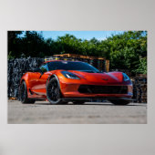 Corvette C7 Z06 Poster (Voorkant)