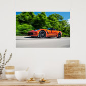 Corvette C7 Z06 Poster (Keuken)