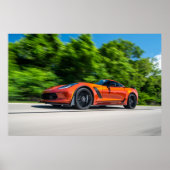 Corvette C7 Z06 Poster (Voorkant)